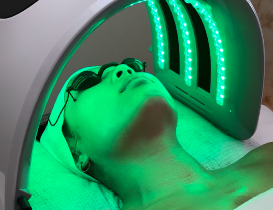 High tech facial at Cloud Twelve